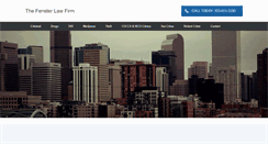 Desktop Screenshot of fensterlaw.net